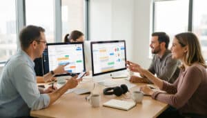 Service de messagerie d’entreprise et échanges fluides