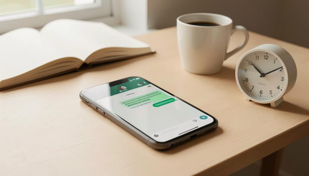 Comment programmer un message sur WhatsApp facilement